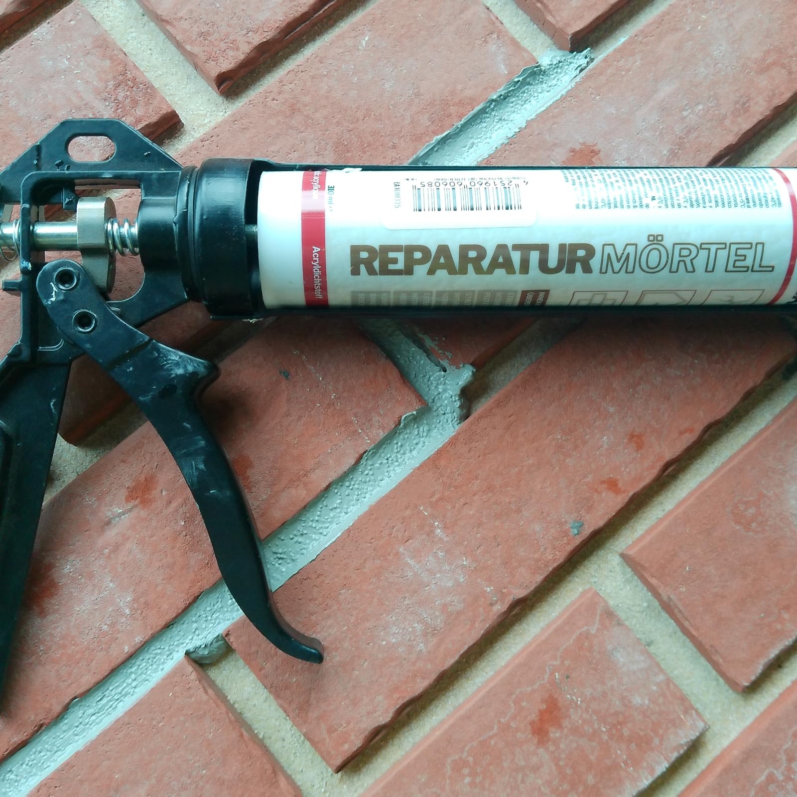 REP24 - Mortero de reparación para juntas (310 ml), color gris cemento (48)