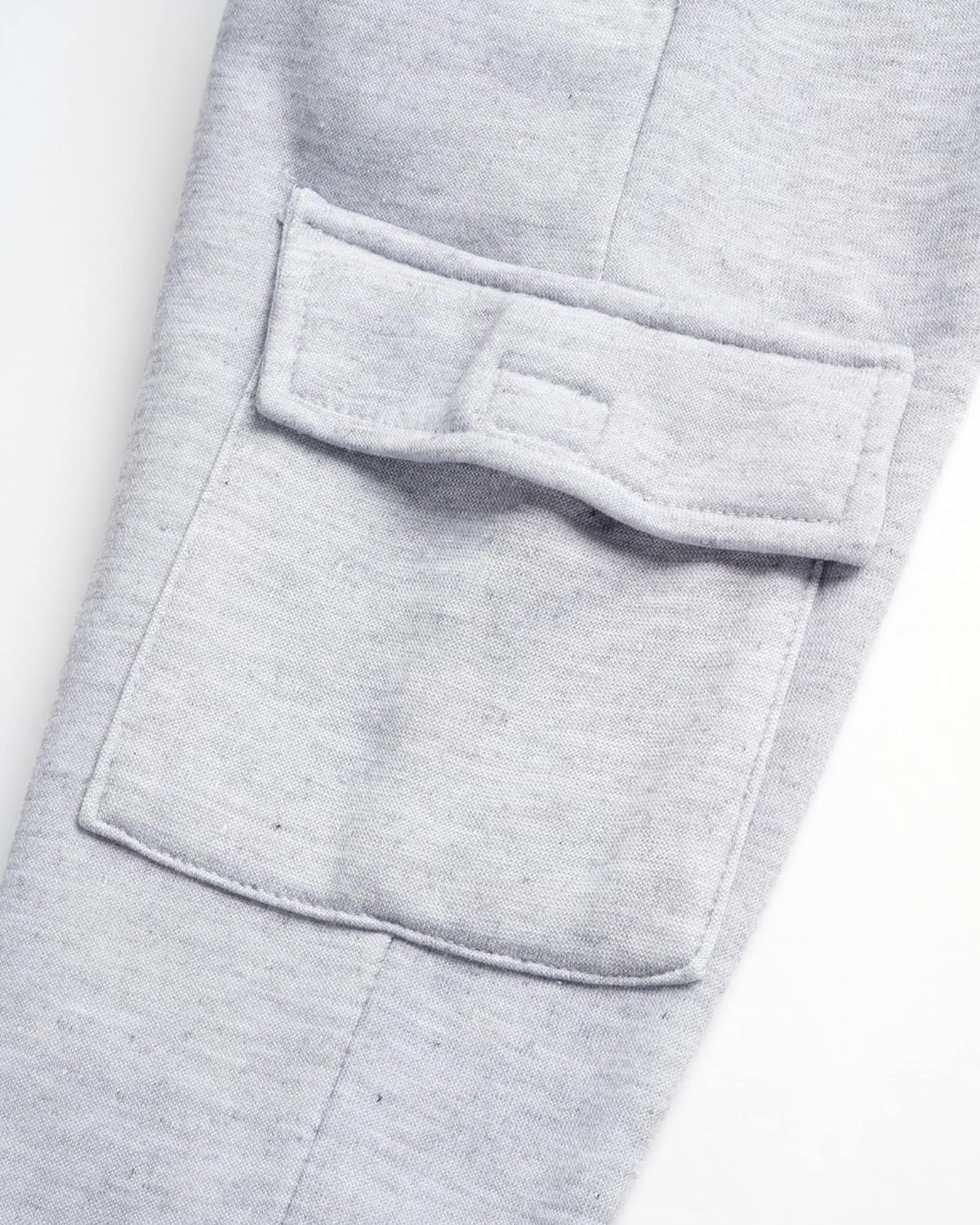 Quad Seven Conjunto de sudadera para niños, 4 piezas de forro polar suave con capucha y pantalones deportivos tipo cargo para niños (5-18)