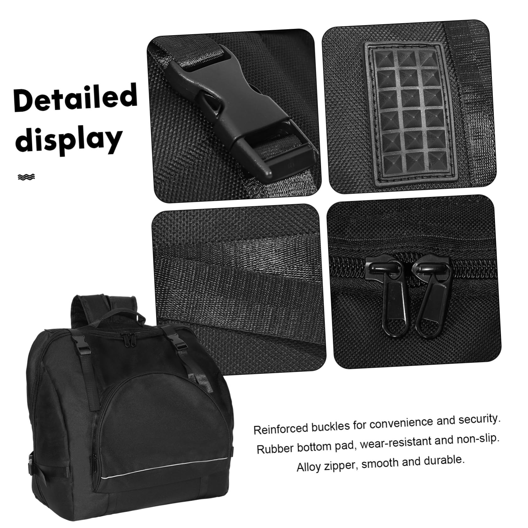 Paquet à Dos Pour Accordéon Basses Étui Épais Oxford Résistant Porte-instrument Confortable Bretelles Ajustables Adapté Aux Garçon Et Filles Et Adultes