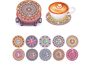 Diamond Art Coasters for Adults | Express Your Artistic Flair with Our...
