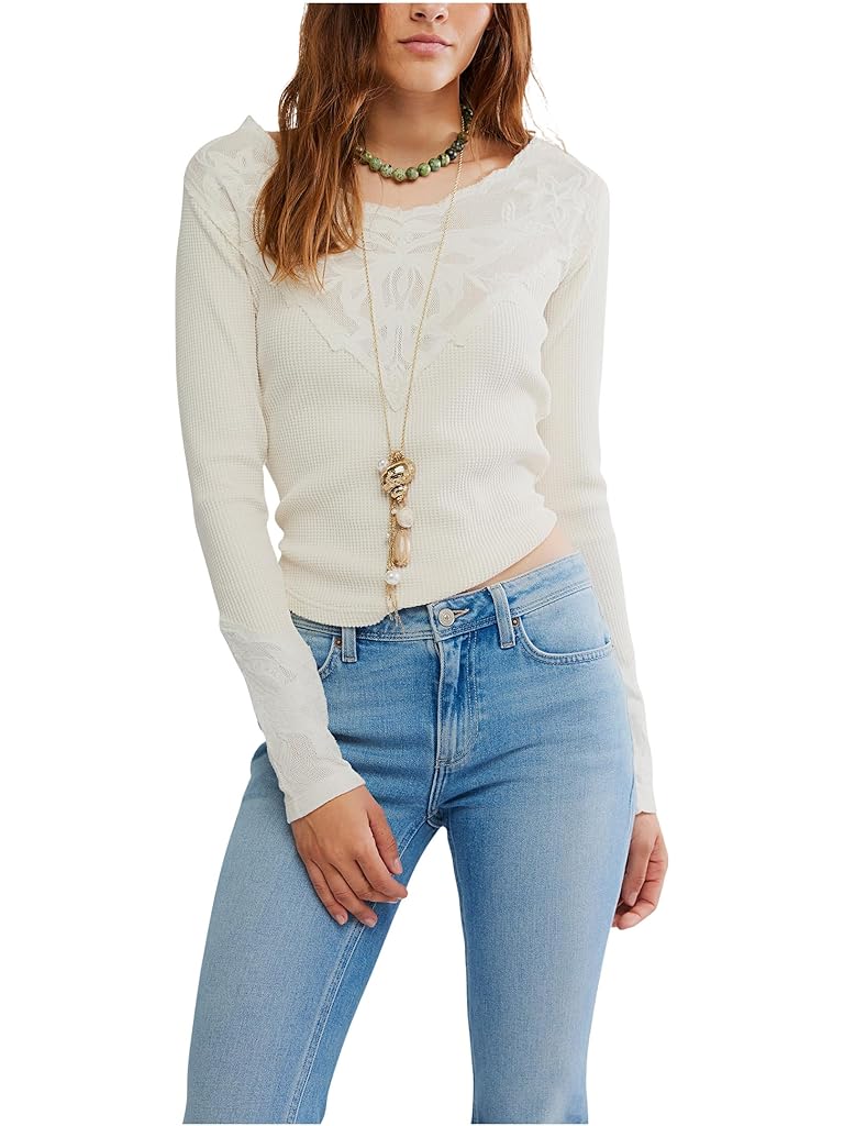White Free People Butterfly Cuff