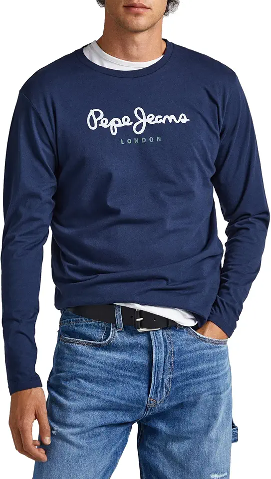 Pepe Jeans Herren Eggo Long N T-Shirt
