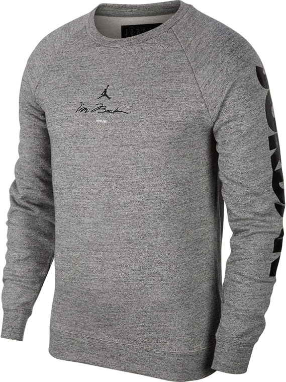 Jordan Sportswear Legacy Aj11 Fleece Po Sweater Men Grey XS (X-Small) :  Amazon.co.uk: Clothing