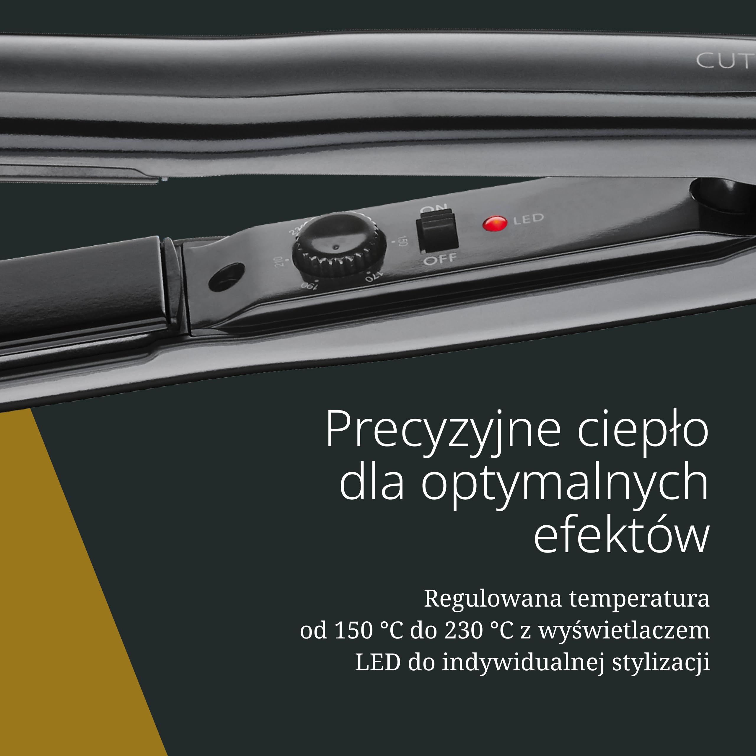 Wahl Cutek Prostownica z Powłoką Ceramiczną, 150-230°C
