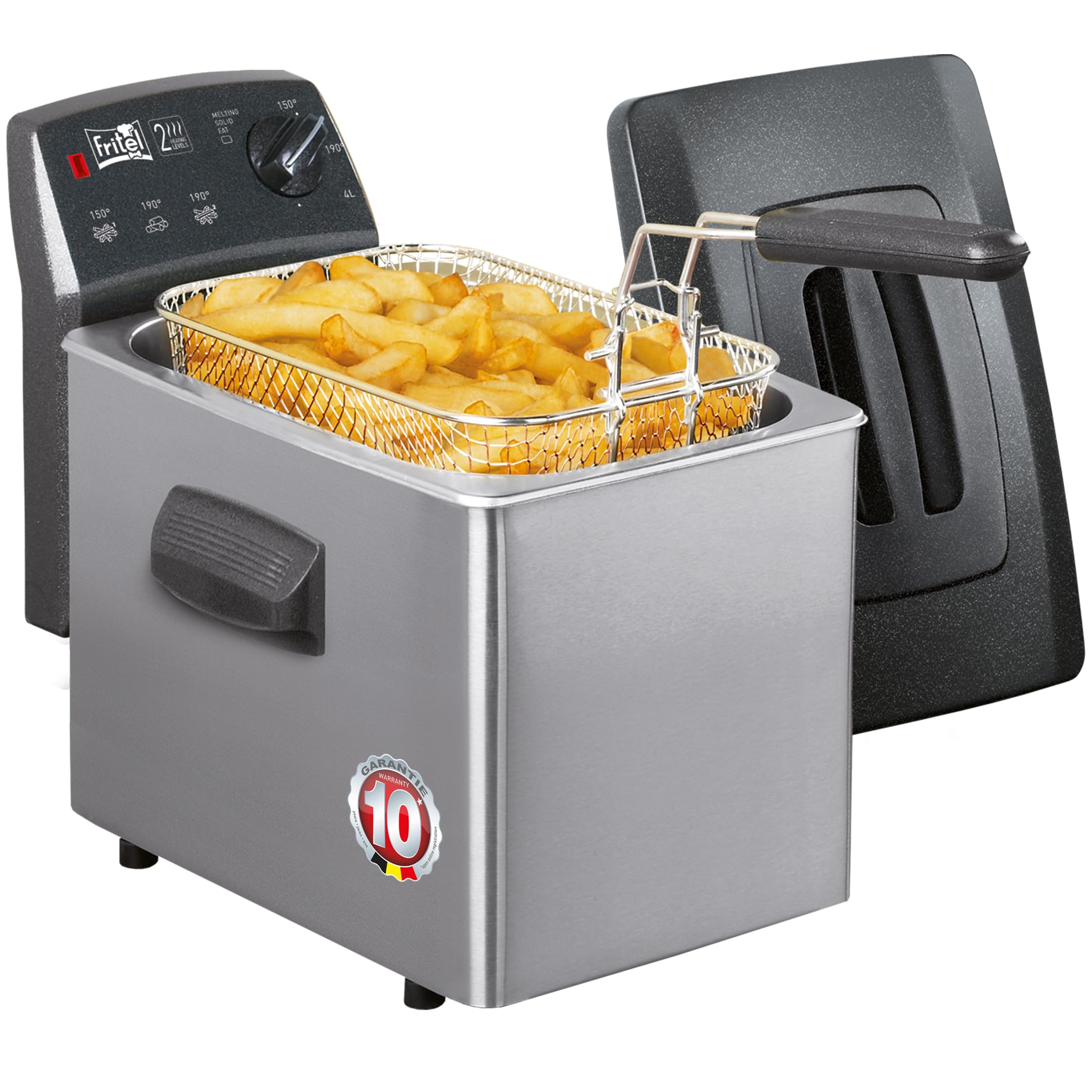 FRITEL Turbo SF 4049 Fritteuse 1800 W 2 Liter Kaltzone