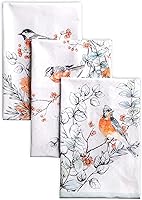 Vista 1 de Maison d' Hermine - Juego de 3 toallas cocina 100 % algodón, suaves, paños multiusos de barra y platos para regalar, cenas, fiestas bufé