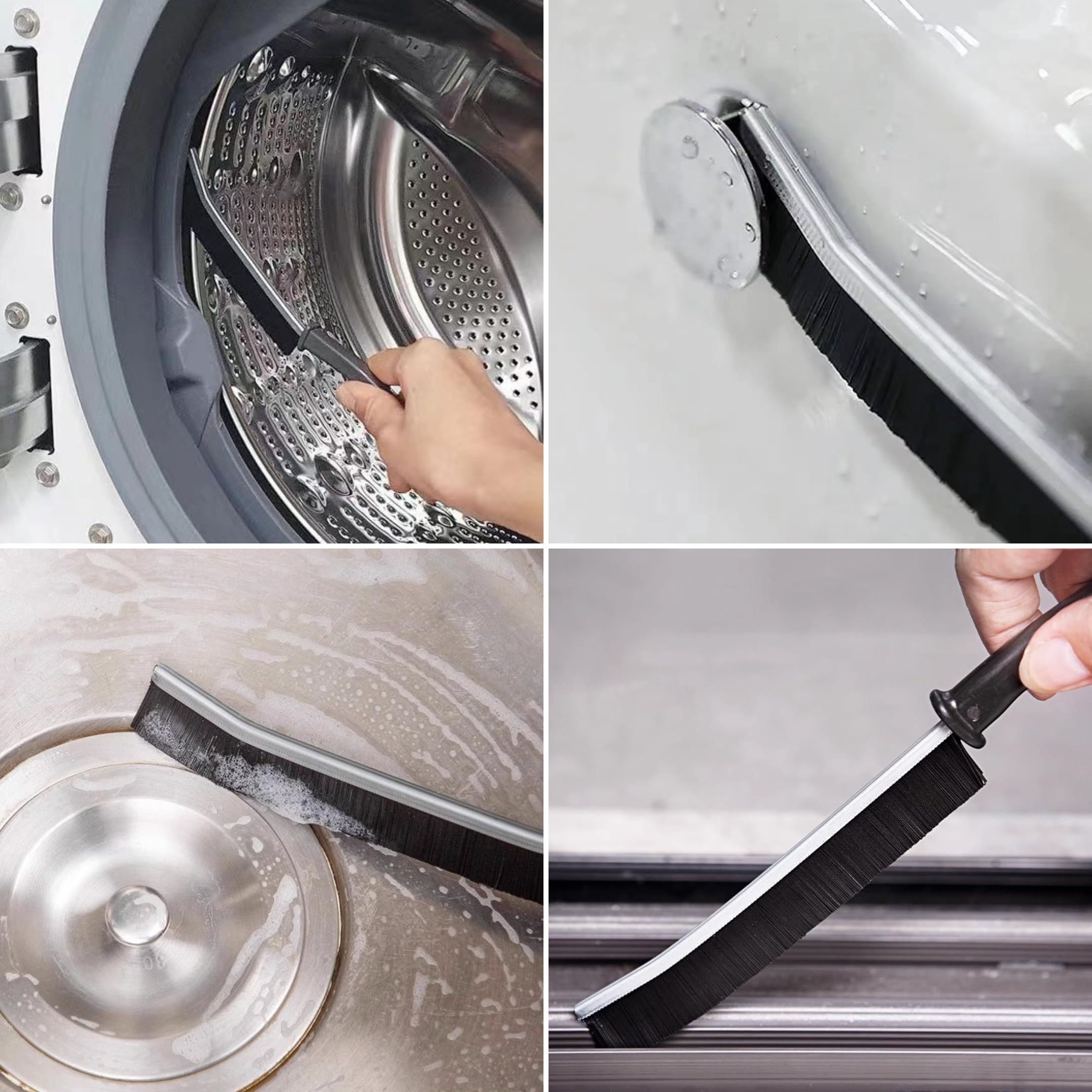 Cepillo Juntas Limpieza Hogar Pack 6, Cepillo Limpia Juntas y Grietas con Cerdas Duras, para Azulejos, Ranuras, Baño, Cocina y Esquinas | HKaizen