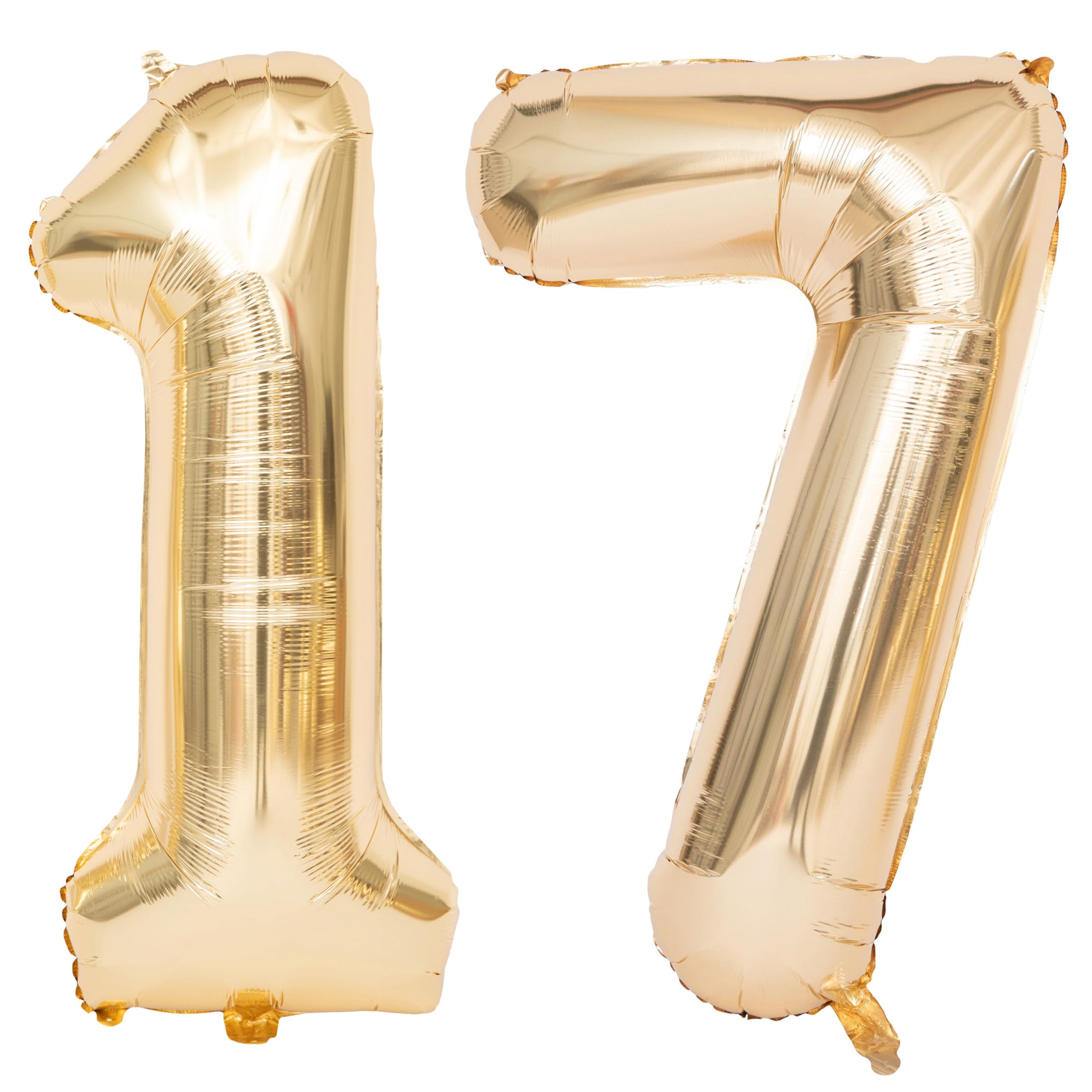 40 "Light Gold number 1 Balloon White Gold Giant birthday balloon Helium Champagne gold number balloons baby shower happy birthday decorations Valentine's Day wedding Digital 1 — view 186