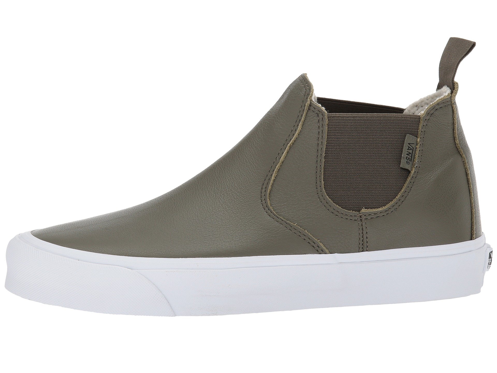 Vans Classic Slip-On Mid DX at Zappos.com