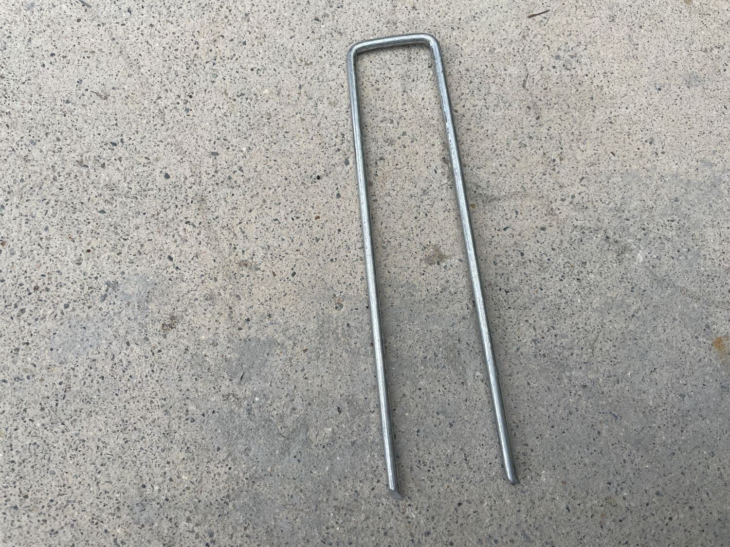 Sandbaggy 6 inch Landscape Sod Staples 9 Gauge Galvanized Steel ~ Great for Hard Soil - 20% Thicker Than Competition - Trusted by Farmers & Contractors Across USA 100 product thumbnail 7