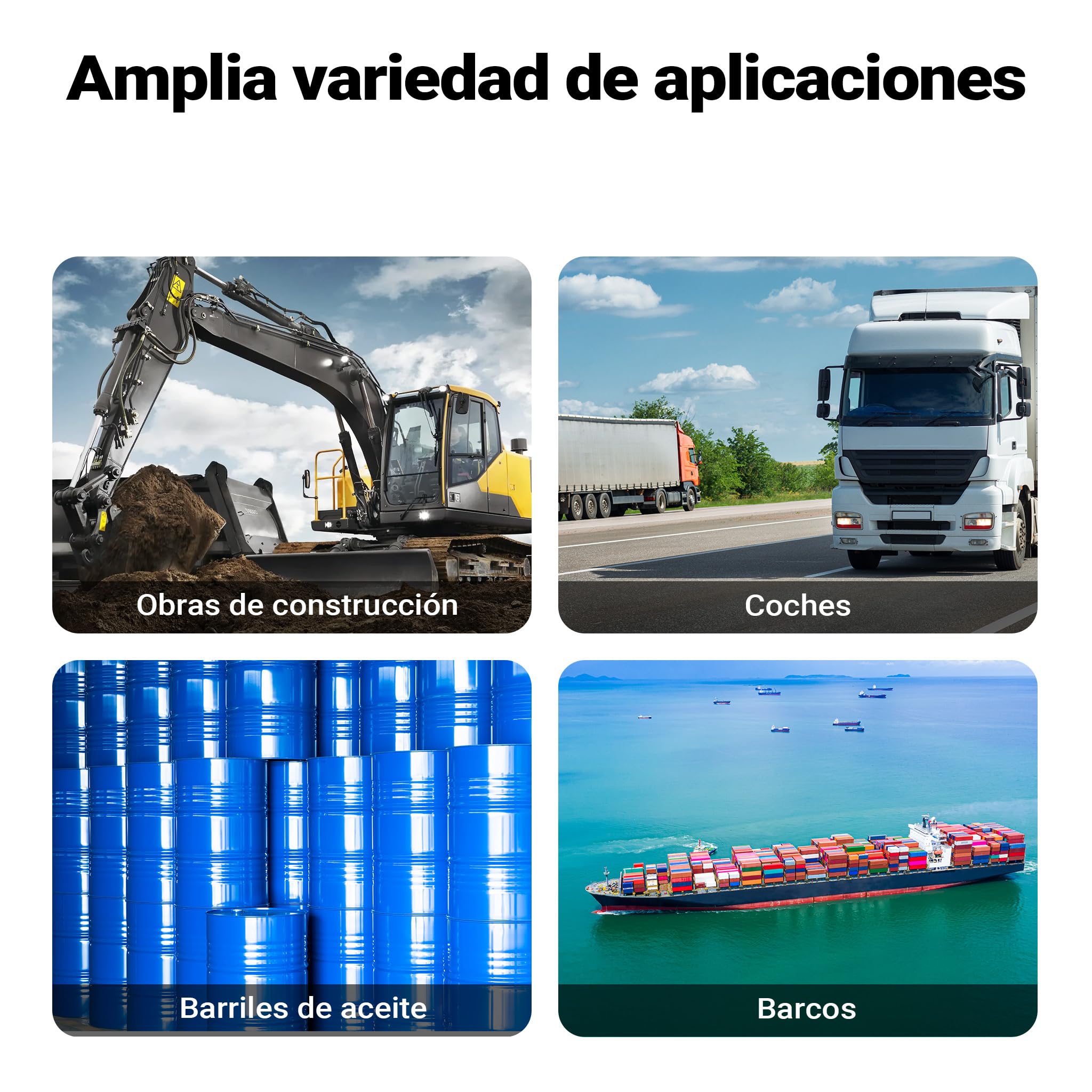 Wiltec Bomba de trasvase gasolina y diésel 12 V, 75 W caudal 14 l/min portátil cable con clips de batería altura máx. 6 m aspiración máx. 1,5 m autocebante ideal para trasvase desde barriles