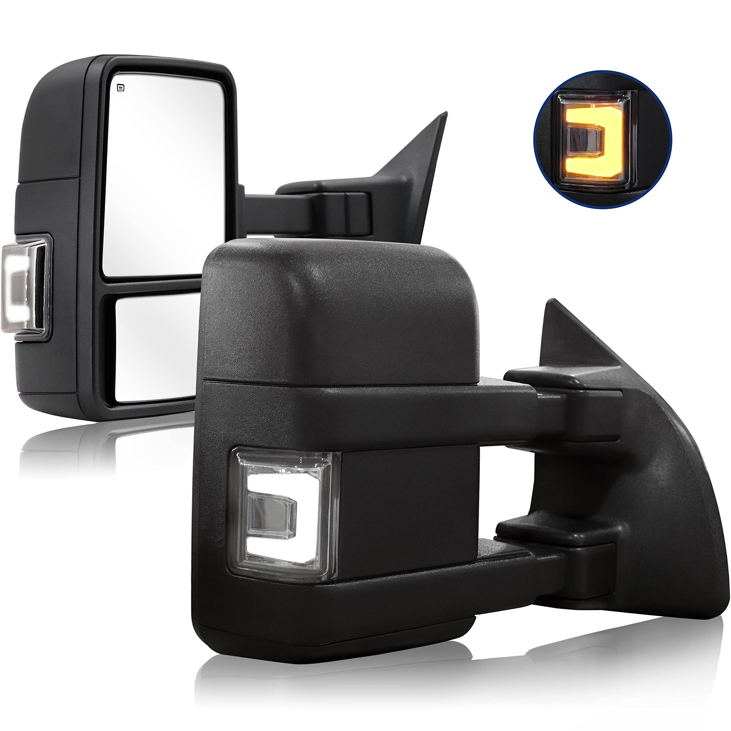 Amazon.com: Switchback Towing Mirror Compatible With 1999-2016