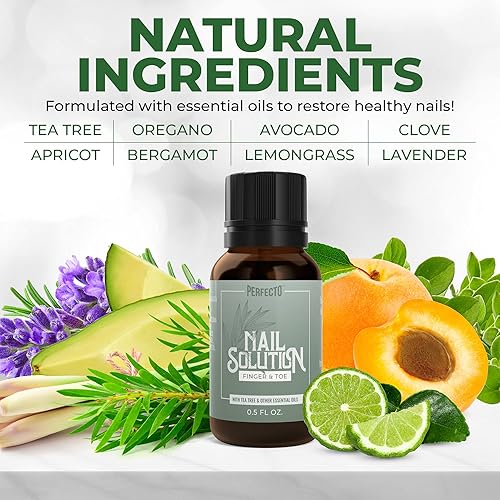 Miniatura 4 de Perfecto Tratamiento de hongos de uñas de los pies con aceite de árbol de té, tratamiento de hongos de uñas de las manos y los dedos extra fuerte,