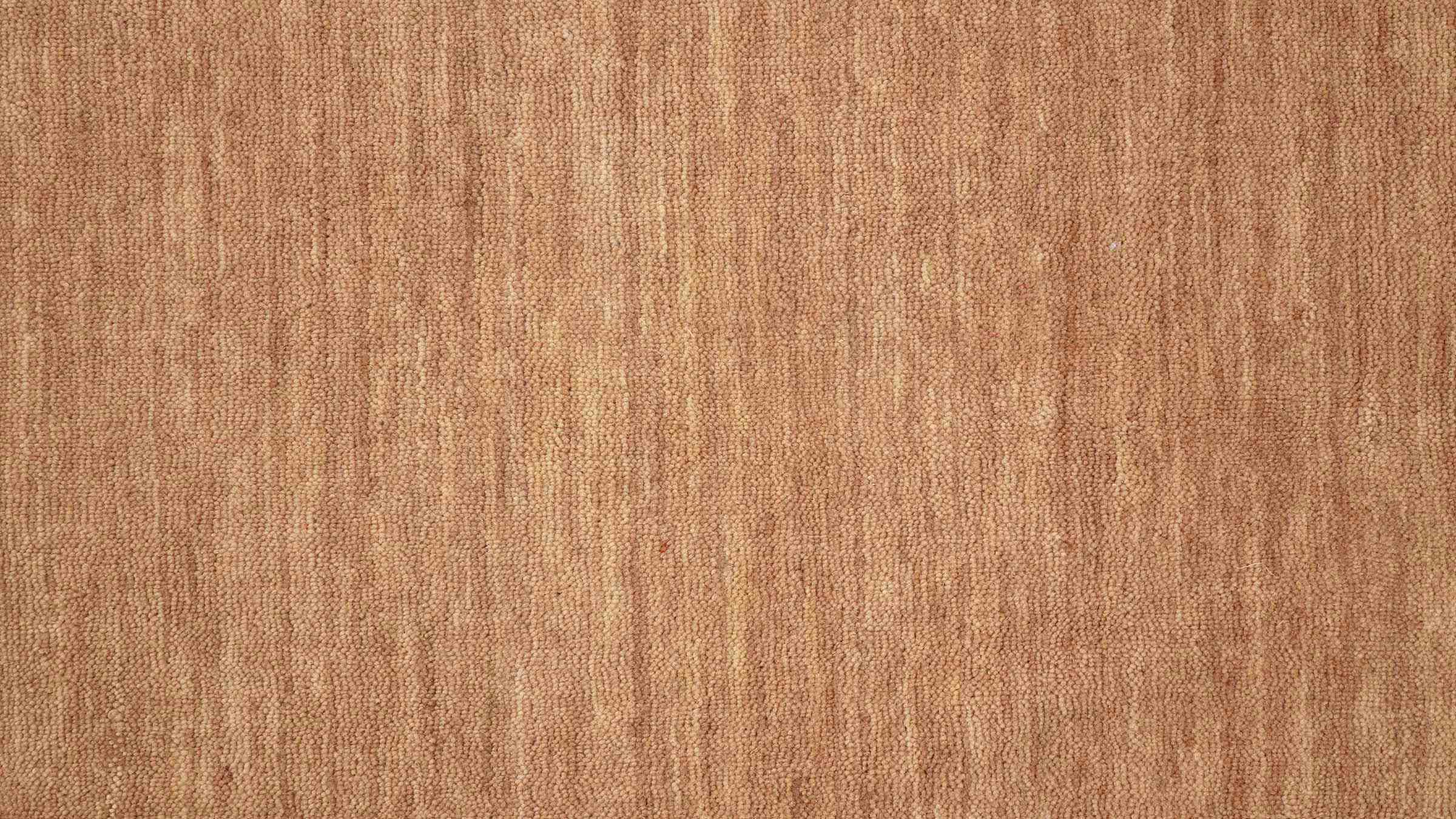 Gabbeh Uni Tapis en laine tissé à la main Beige uni 80 x 200 cm