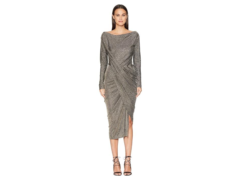 

Vivienne Westwood Long Sleeve Vian Dress (Navy) Women's Dress