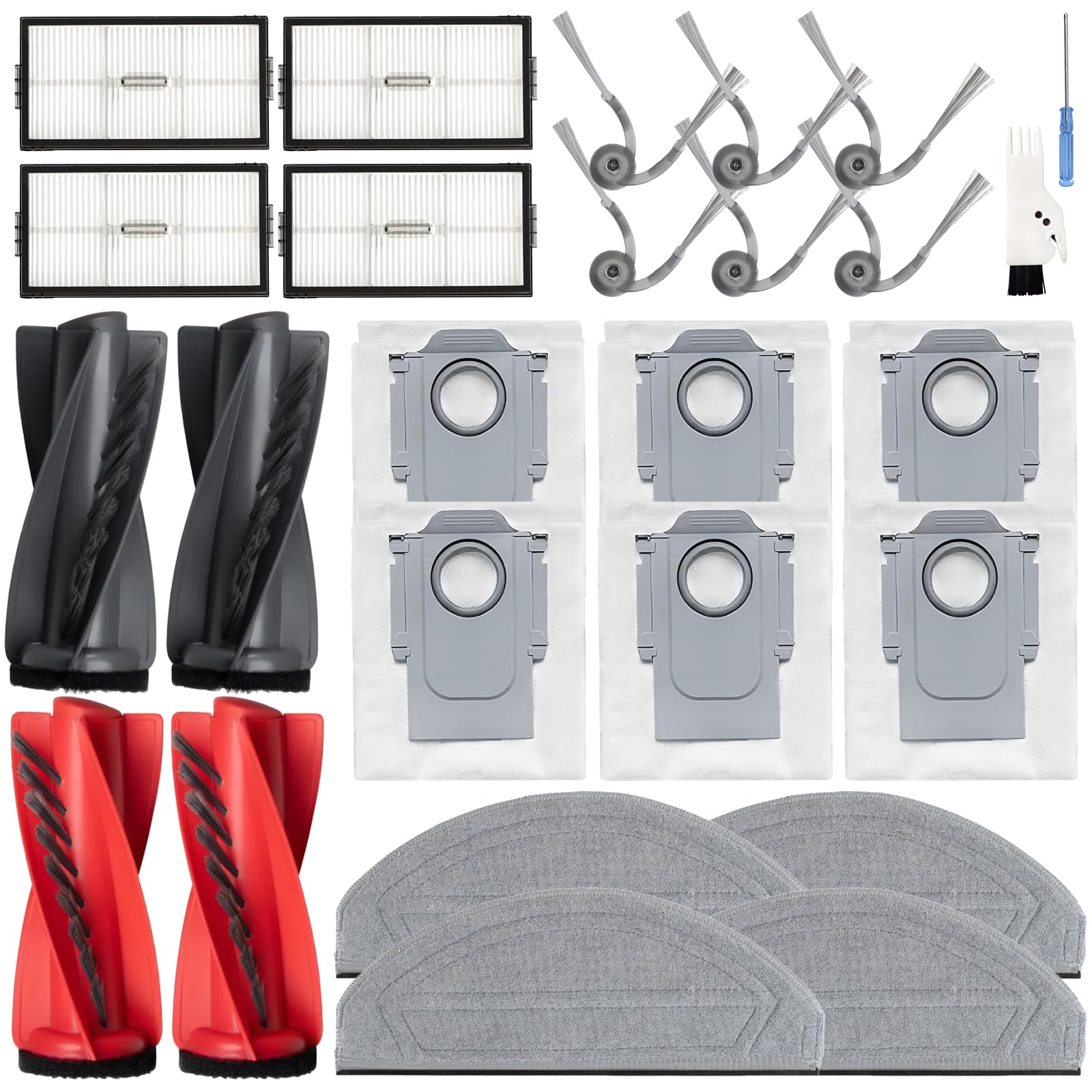 Saros 20 Sonic Replacement Parts for Roborock Saros 20 Sonic Robot Vacuum