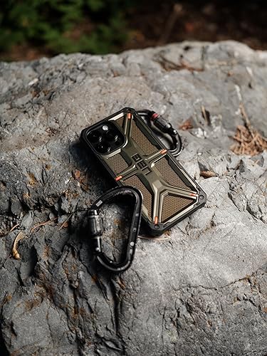 Miniatura 6 de URBAN ARMOR GEAR UAG - Funda compatible con iPhone 15 Pro Max de 6.7 pulgadas, color negro Monarch Kevlar, resistente, resistente grado militar,