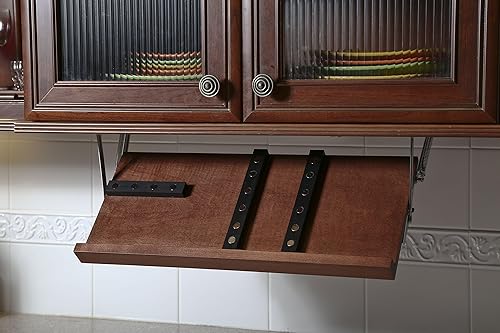 Miniatura 2 de Almacenamiento de cuchillos para debajo del gabinete varios tamaños y colores disponibles (cereza, pequeño)