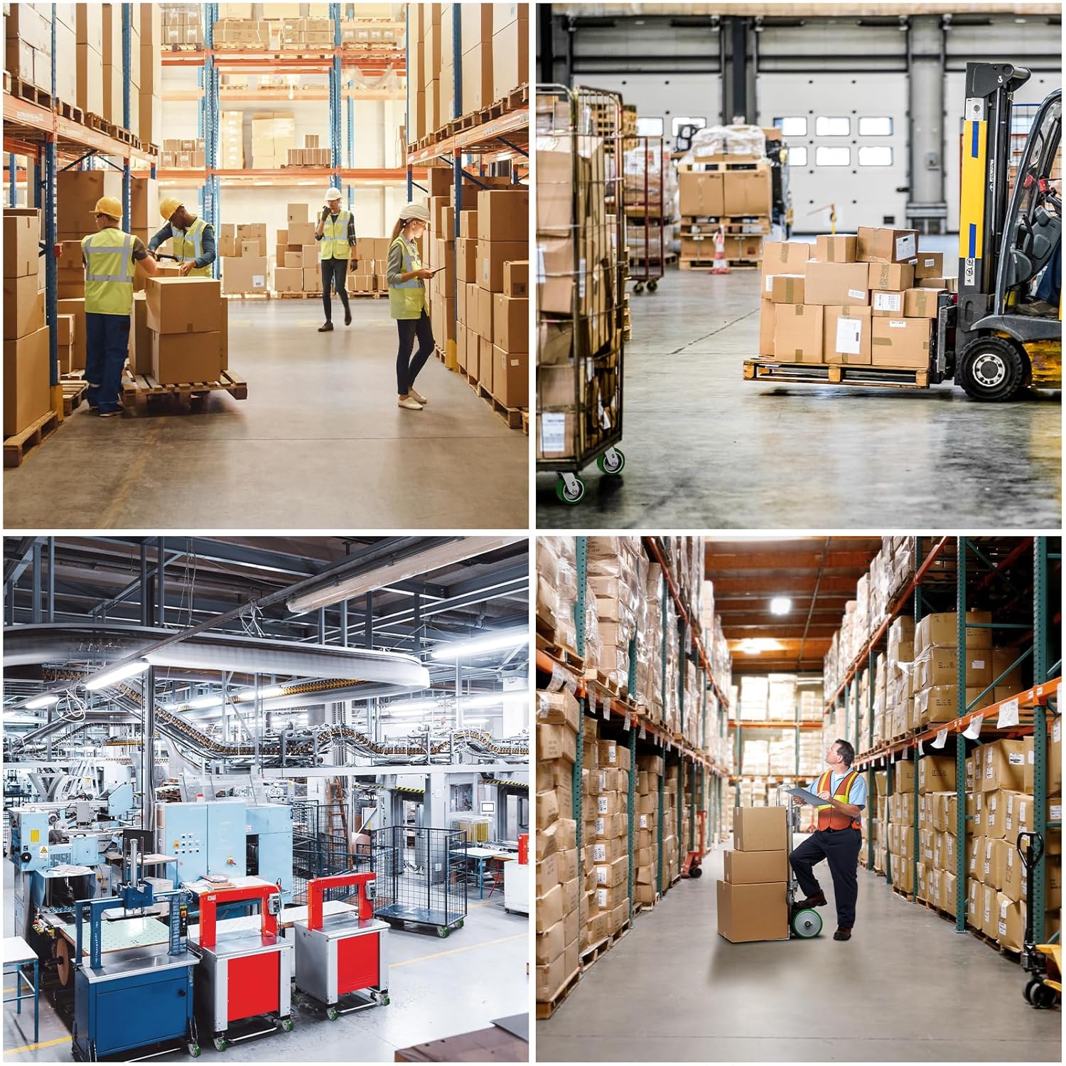 6" x 2" Industrial Casters, Polyurethane on Aluminum Wheel, Roller Bearing-1/2 Bore, Set of 4 Heavy Duty Caster Wheel with 4800 lbs Capacity(4 Pack)