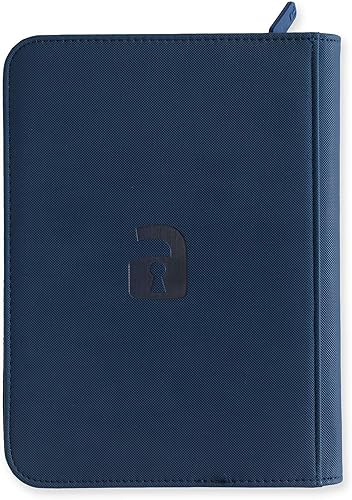 Miniatura 4 de Vault X Premium eXo-Tec - Carpeta con cremallera para archivar y organizar hasta 160 tarjetas de presentación o coleccionables - 20 páginas con 4