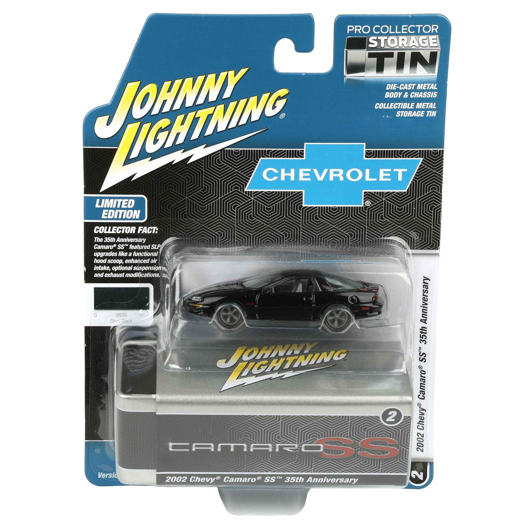 【希少】Chevrolet Camaro STRIP BLAZER 1/64 Amazon.com: 2002 Chevy Camaro SS 35th Anniversary (Black w/Silver