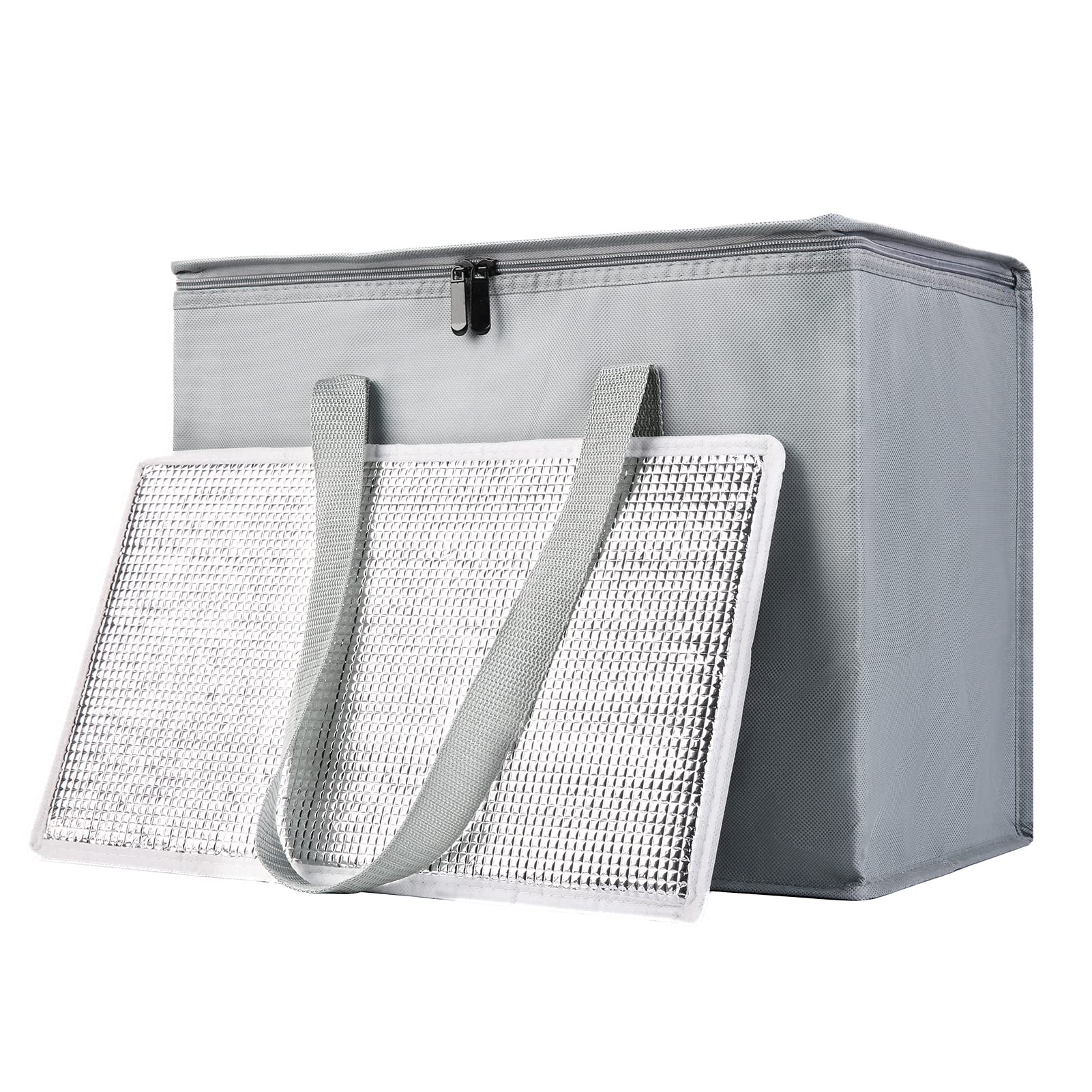 musbus Additional bottom plate 4Pack, XLLarge Gray Insulated Grocery