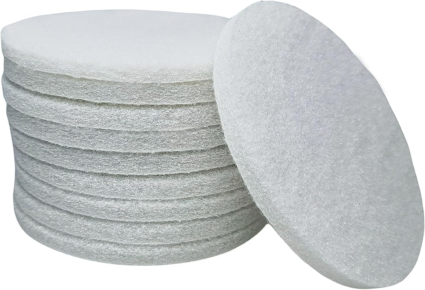 10 Pack 5 Inch 2000 Grits Multipurpose Scrubber Scouring Pads Flocking Scuff Pads -Hoop and Loop Scuff Pads Conditioning Discs Polishing Pad for Furniture Automotive Cleaning, Rust Removal