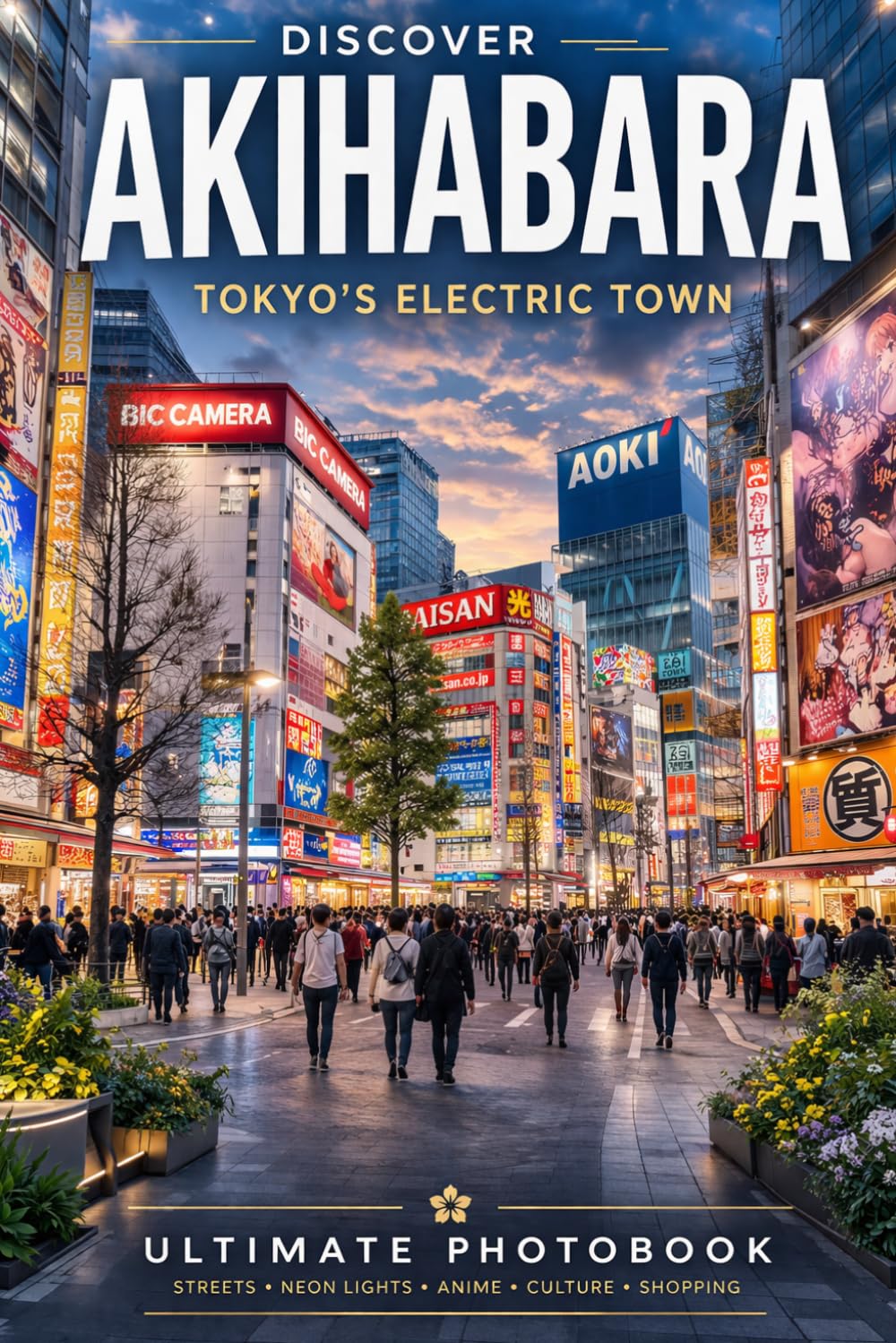 Akihabara Photobook Tour Japan: Neon Streets, Anime Shops, Arcades & Hidden Corners of Tokyo [Premium Edition] (Japan Photography Series)