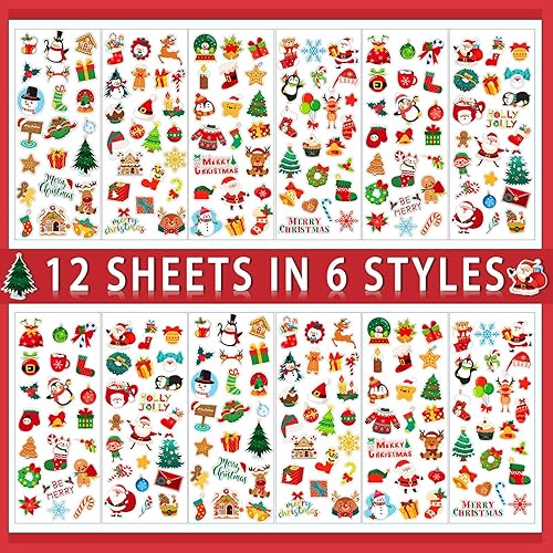 Miniatura 9 de Calcomanías de Halloween para niños, 10 hojas de calcomanías de UPINS 3D Happy Halloween, lindas calcomanías hinchadas fantasma, calabaza, calavera,