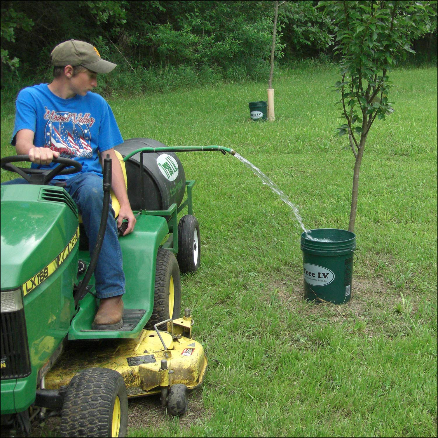 6pk Tree IV Root Watering System for New Trees & Plants StandAlone