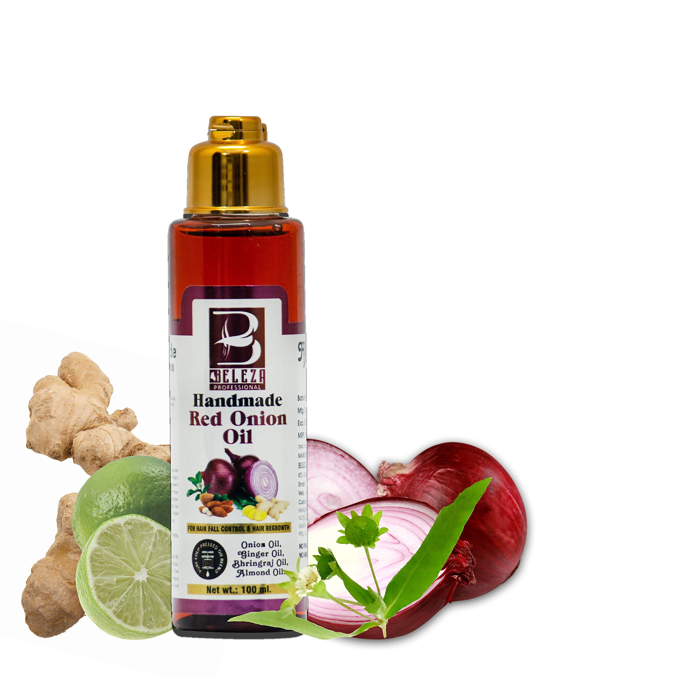 Beleza Professional Handmade Red Onion oil (100 ml)