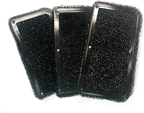 KH PET PRODUCTS CleanFlow - Cartuchos de filtro de repuesto para 3 unidades