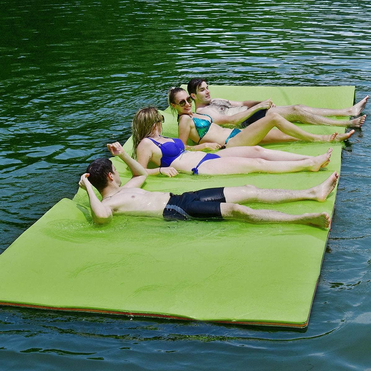 Goplus 12FT x 6FT Floating Water Pad