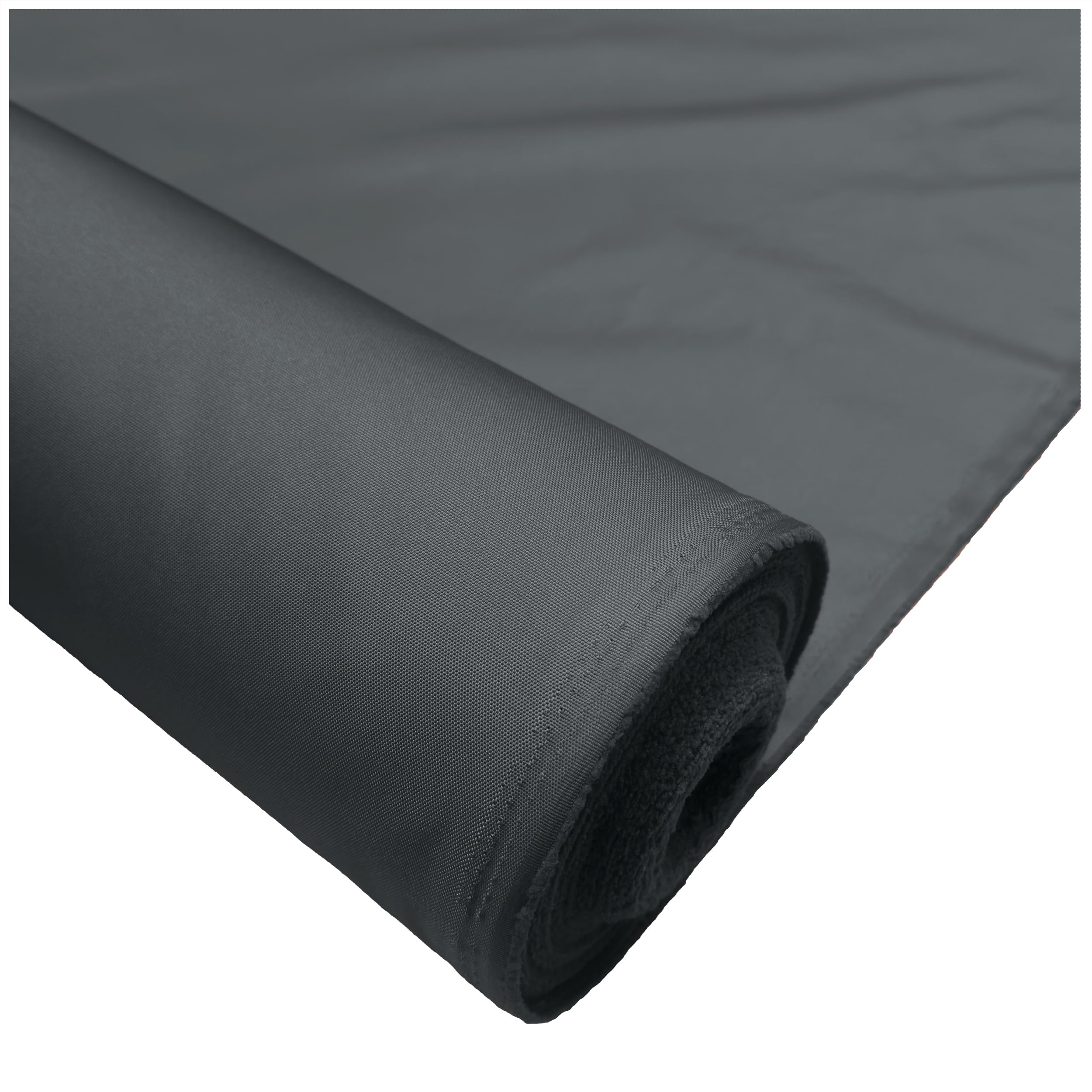 Grey Waterproof 500D Canvas Fabric Heavy Duty PU Coated Outdoor Material – Coated Treatment Suitable for Garden, Upholstery, Covers & DIY Projects 5 Metre (500cm x 148cm)