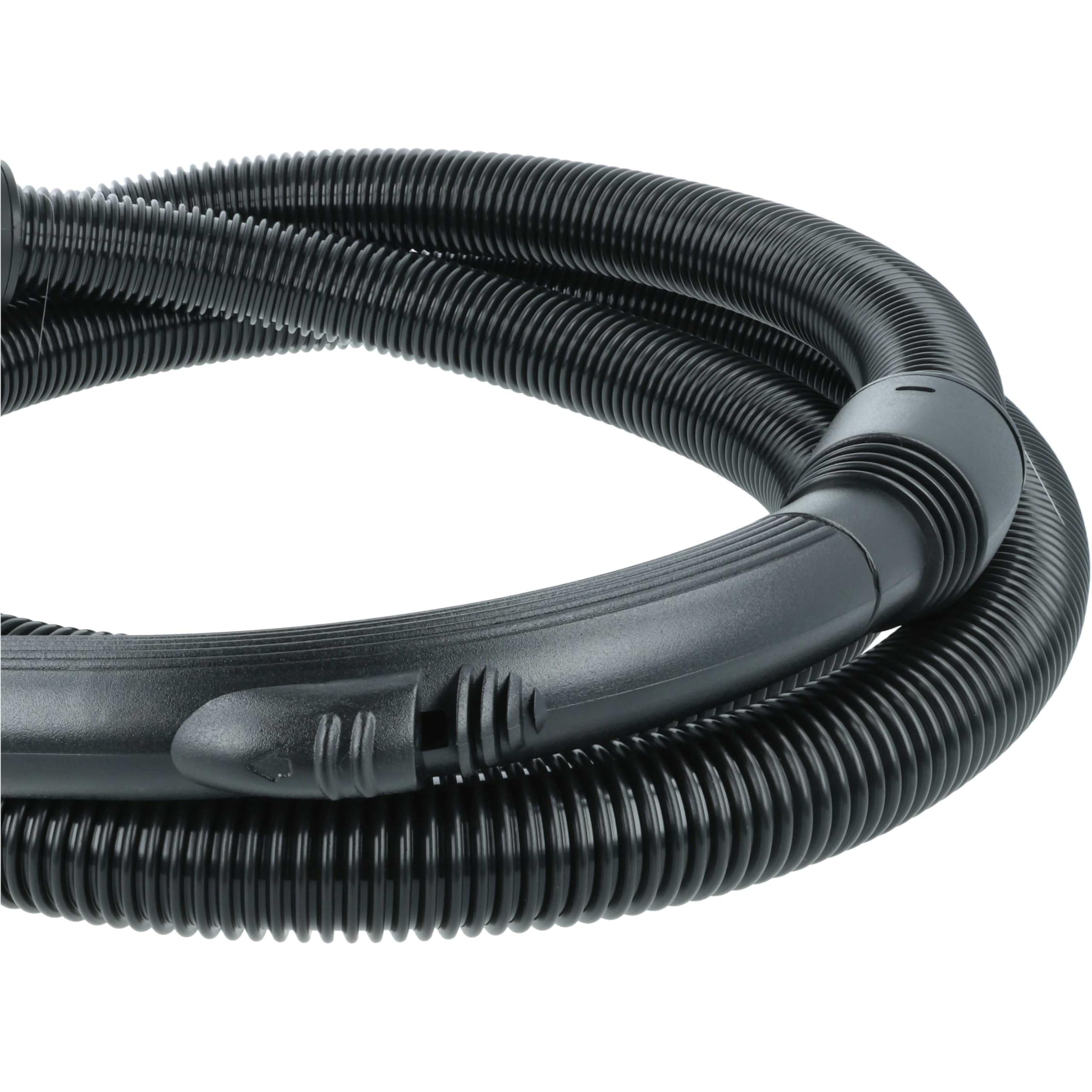 vhbw 4x tubo di ricambio flessibile sostituisce Kärcher 90121090, 90120040, 90114400 per aspirapolvere - 3,5 m, impugnatura, ø 35 mm