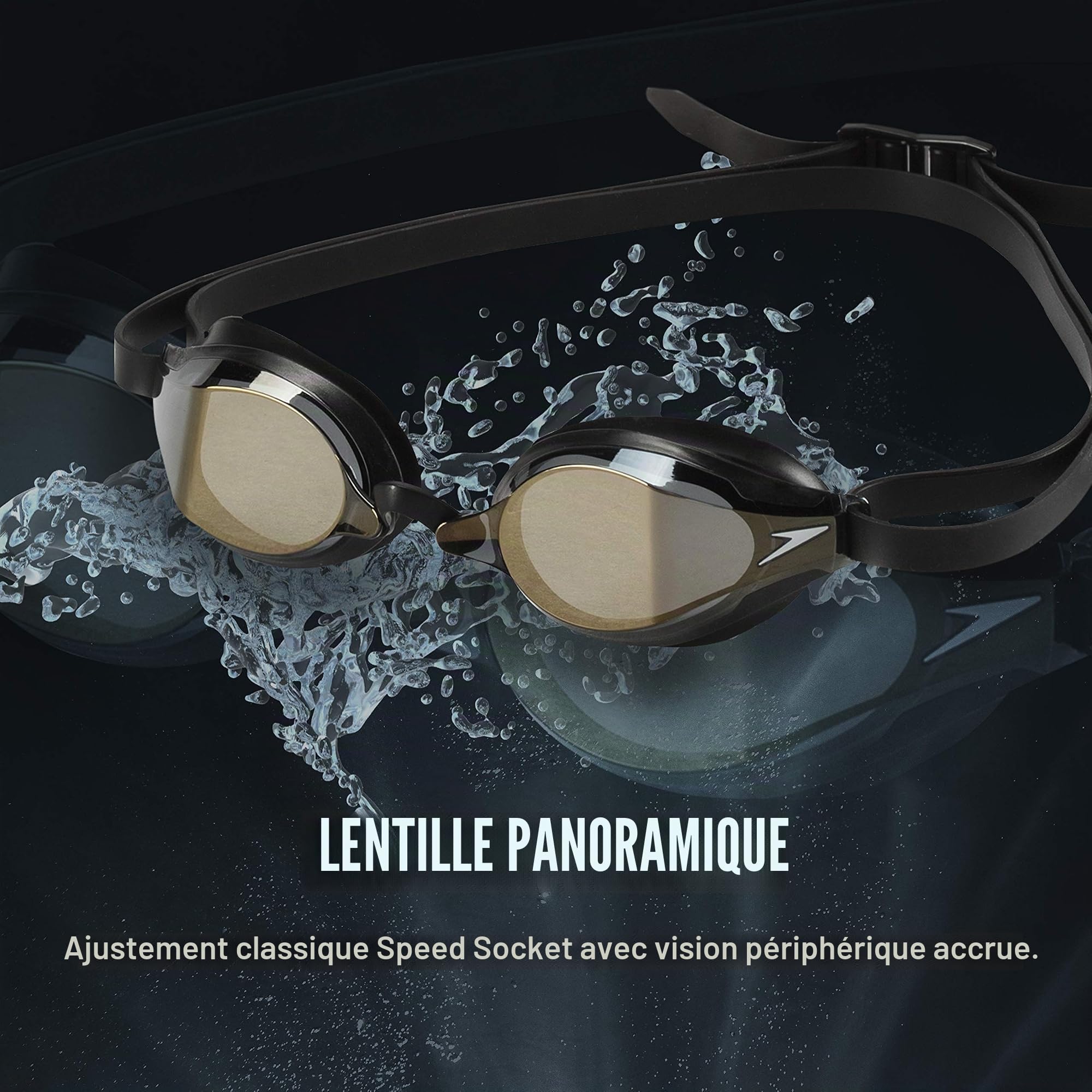 Speedo Speed Socket 2.0 Lunettes de natation unisexes