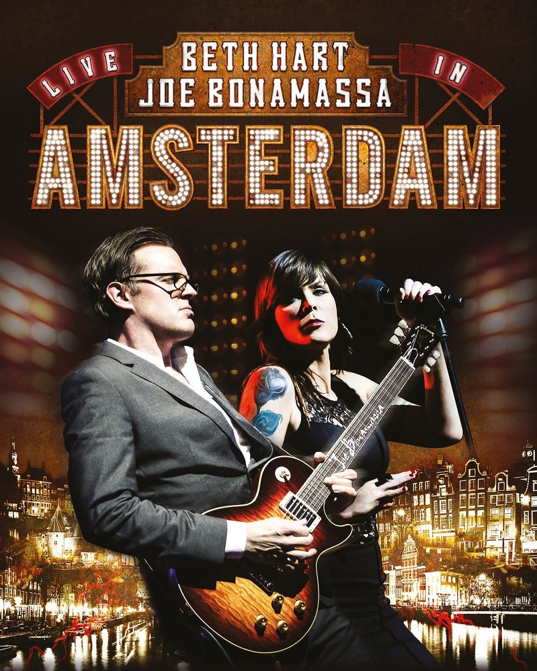 Beth Hart & Joe Bonamassa Live in Amsterdam DVD edición alemana con gran calidad audiovisual