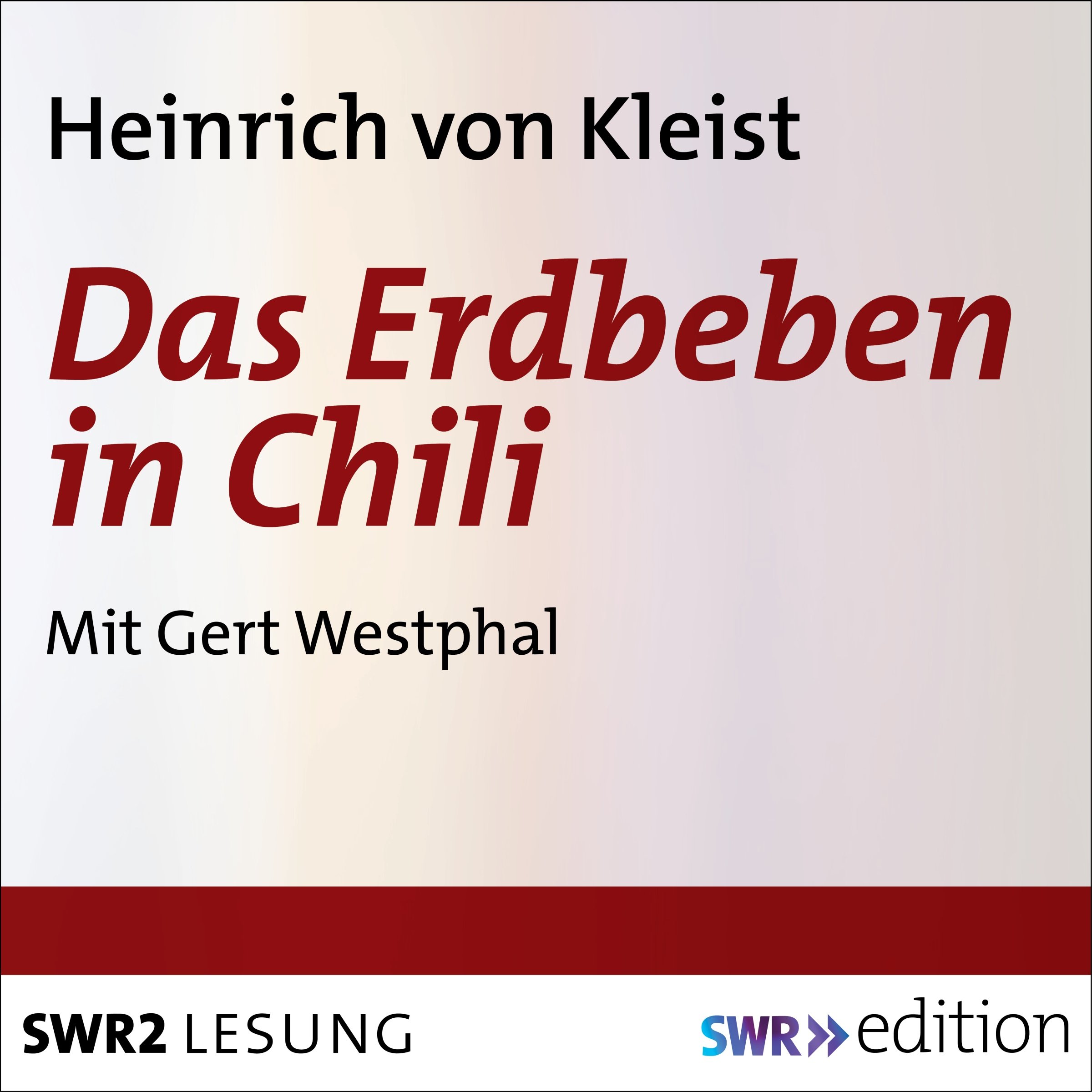 Cover art for Das Erdbeben in Chili