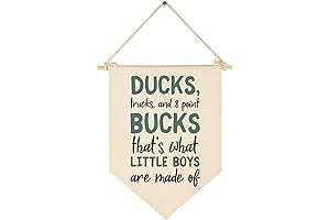 Duck Hunting Nursery Decor Canvas Wall Art
