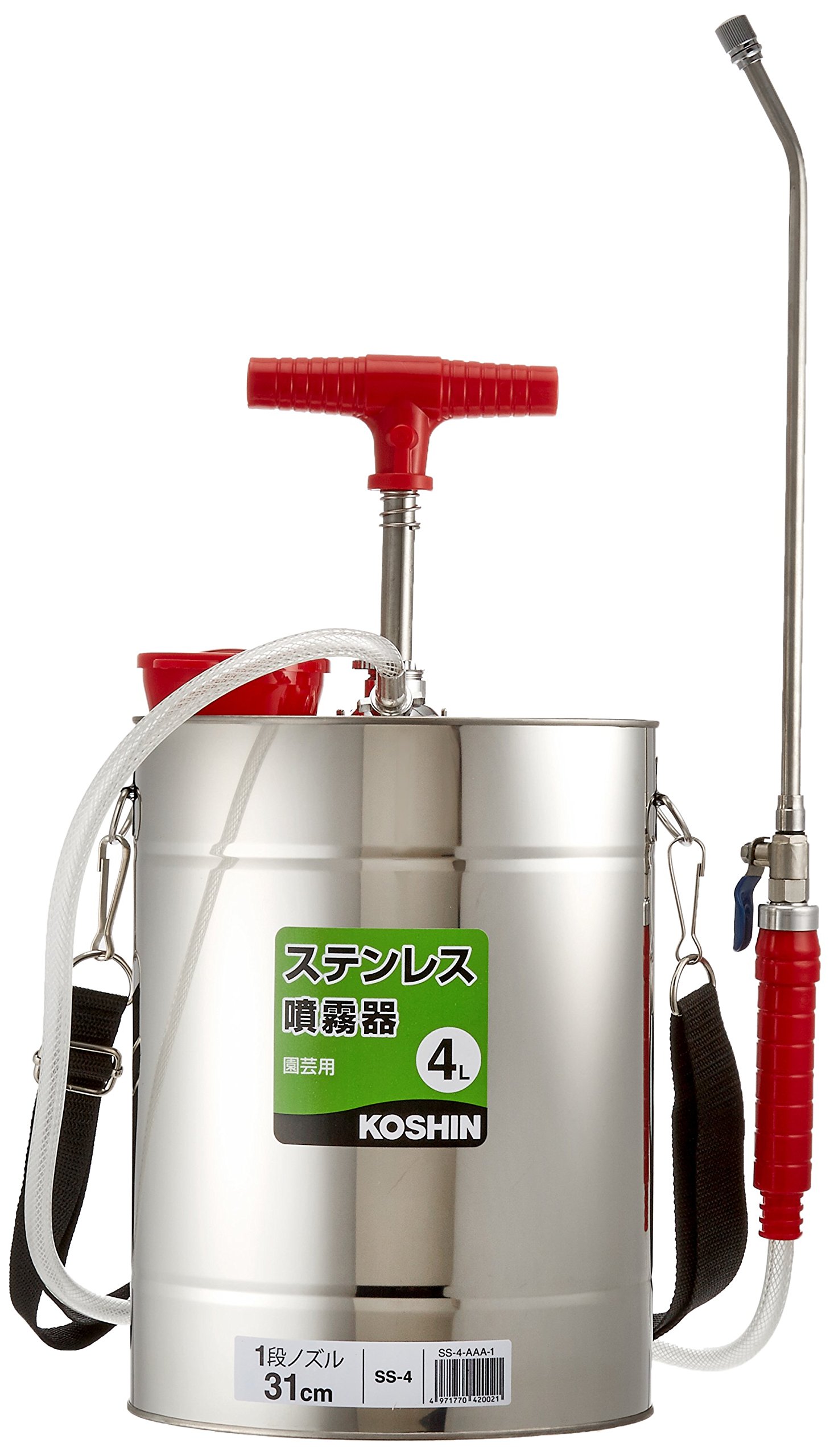 KOSHIN手動噴霧器 Amazon.co.jp: 工進(KOSHIN) 肩掛け式 ステンレス 手動 噴霧器 タンク