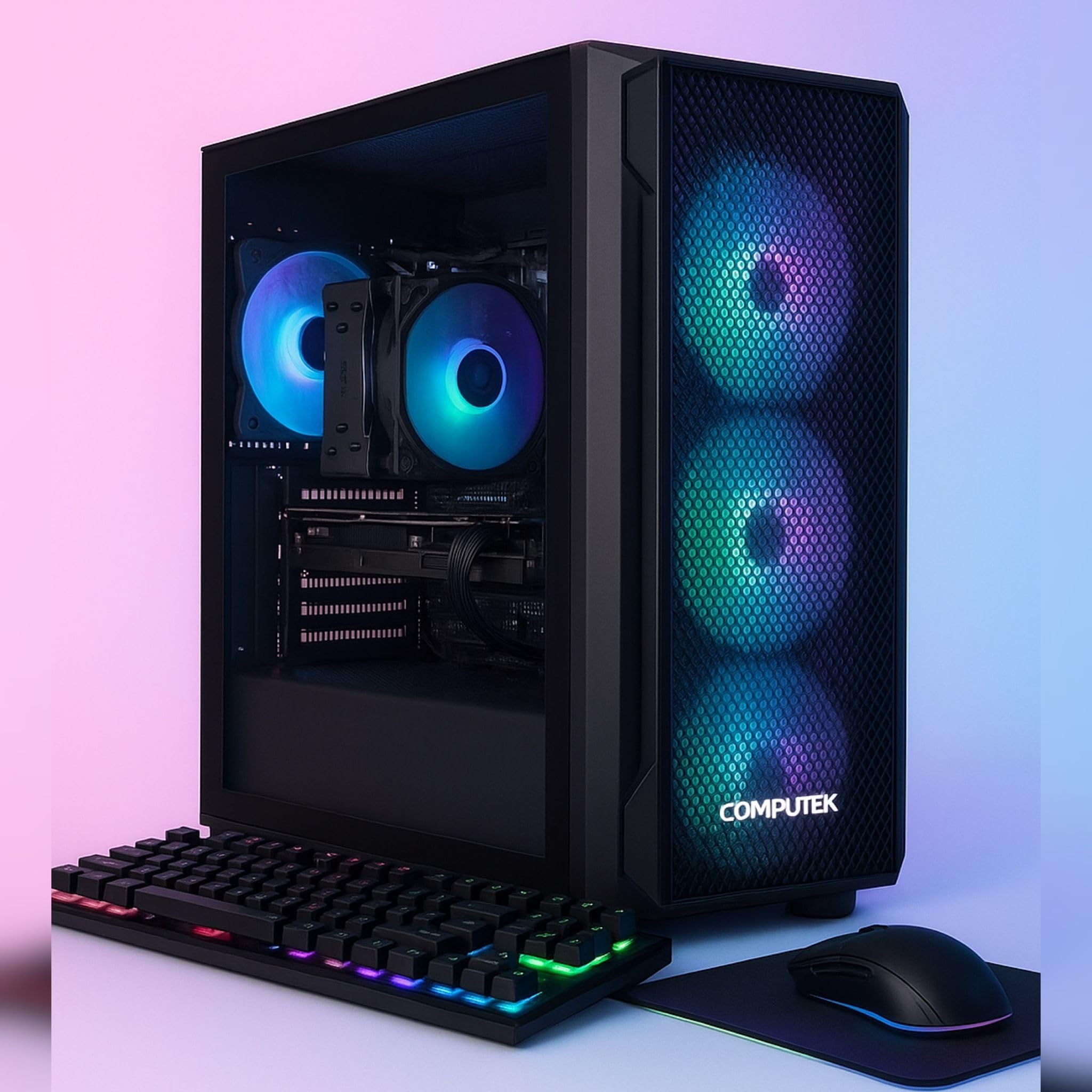 Computek Gaming PC Desktop Computer Bundle - Intel Core i7-3770