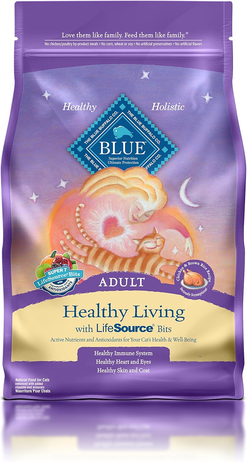Blue Buffalo Dry Cat Food, Chicken, 7 Pound Pet Supplies
