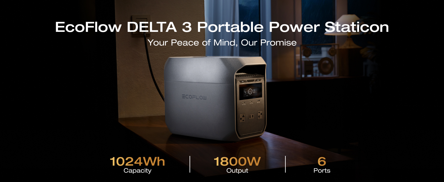 Amazon.com: EF ECOFLOW Portable Power Station DELTA 3
