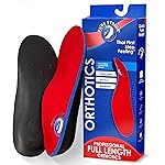 Pure Stride Professional Full Length Orthotics - Shoe Insert & Support for Metatarsals, High Arch, Flat Feet - Pain Relief for Plantar Fasciitis, Arch, Heel - 1 Pair, Men\'s 11-11.5/Women\'s 13-13.5