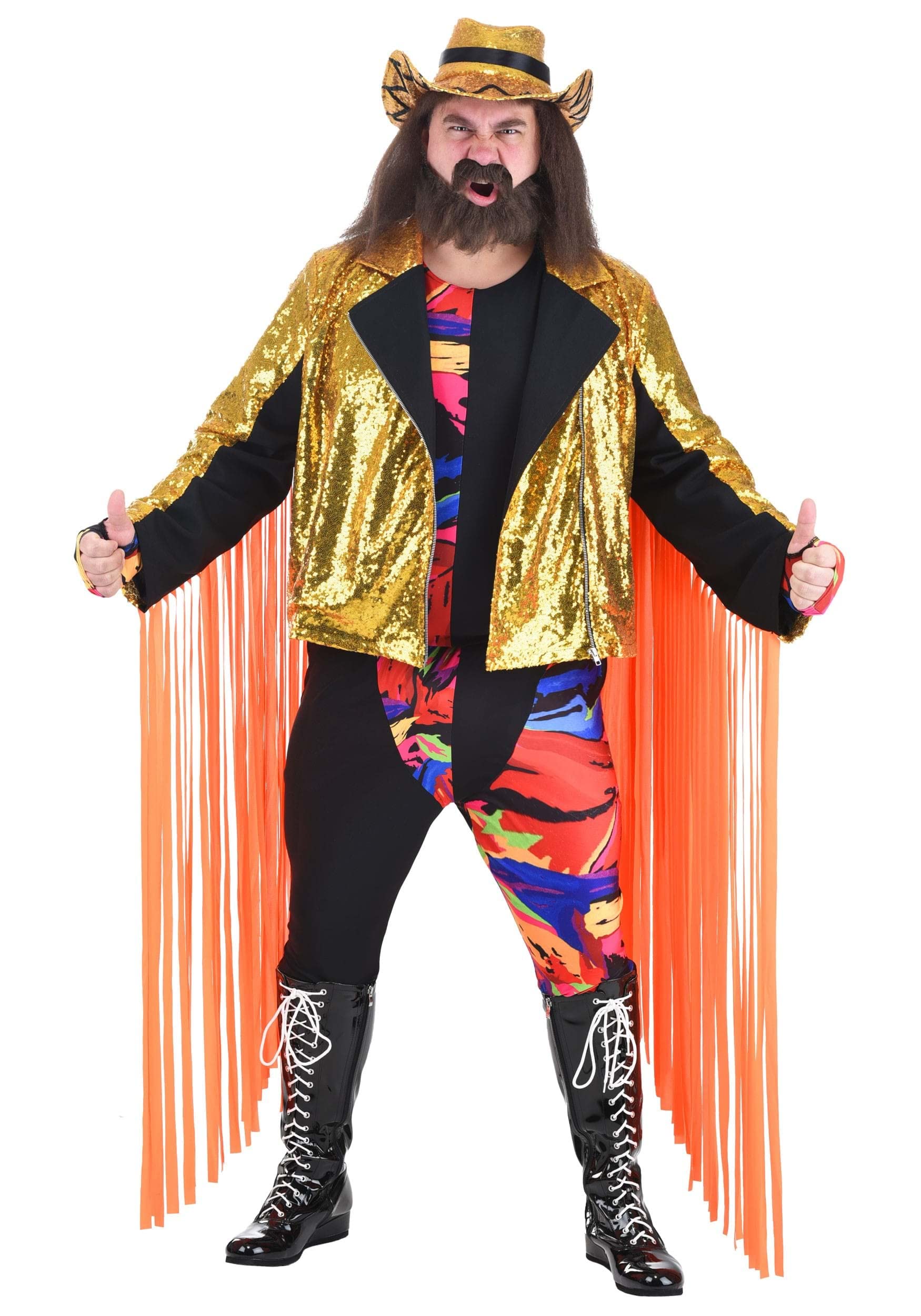 Macho Man Randy Savage WWE Fancy Dress Costume 3X