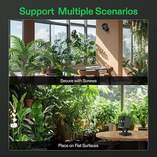 Miniatura 9 de VIVOSUN GrowCam C4, cámara inteligente WiFi QHD 2K para tienda de cultivo y caja de cultivo inteligente VGrow, soporta WiFi de 2.4 GHz (no 5 GHz6