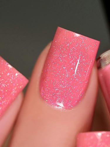 Miniatura 861 de ILNP Madison Ave Esmalte de uñas holográfico metálico rosa antiguo