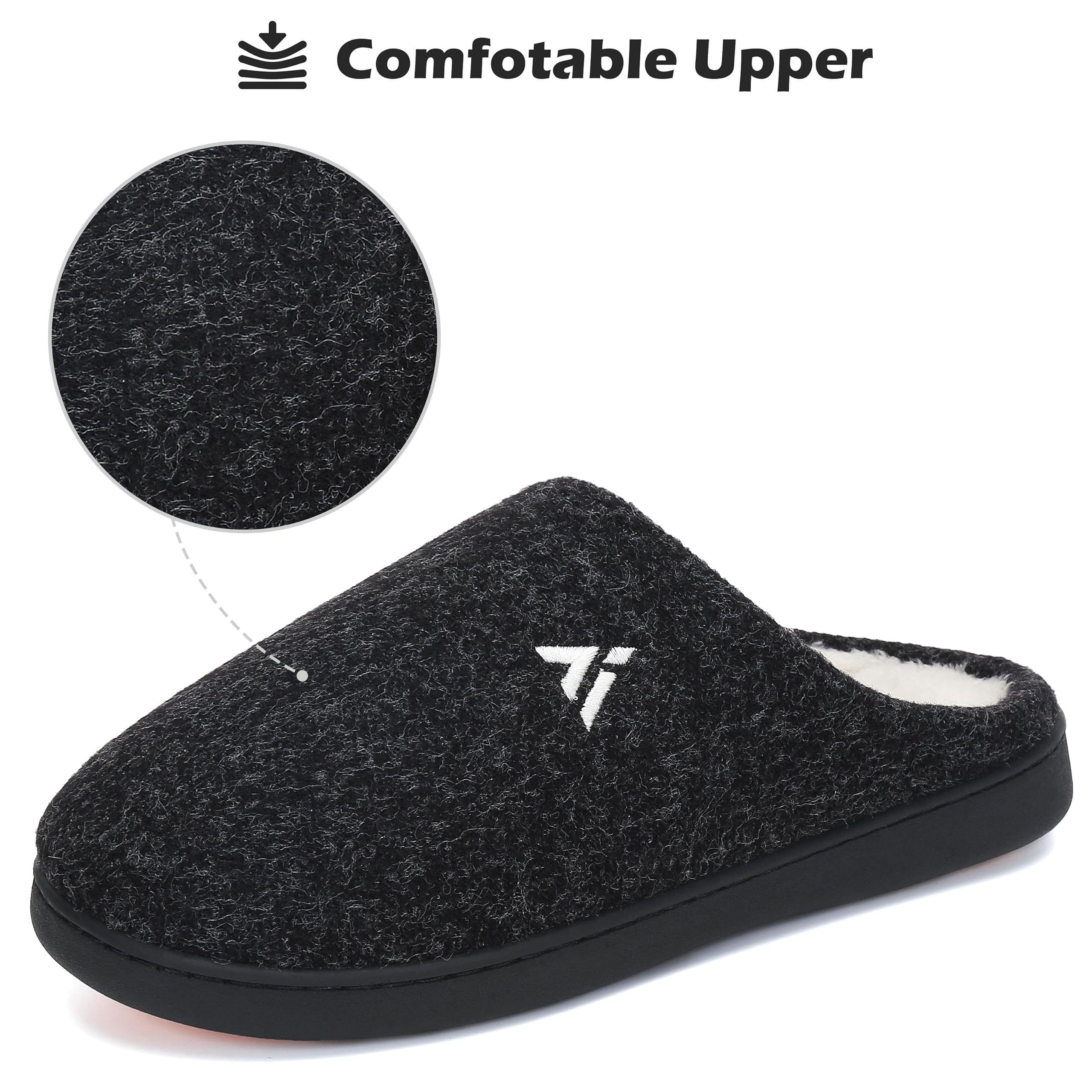 Mishansha Pantofole in Memory Foam per Uomo Donna Antiscivolo Ciabatte Invernali