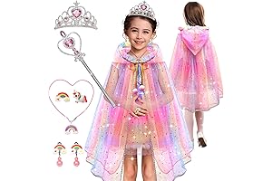 Princess Dress Up for 4-6 Year Old Girls, Gift for Her
