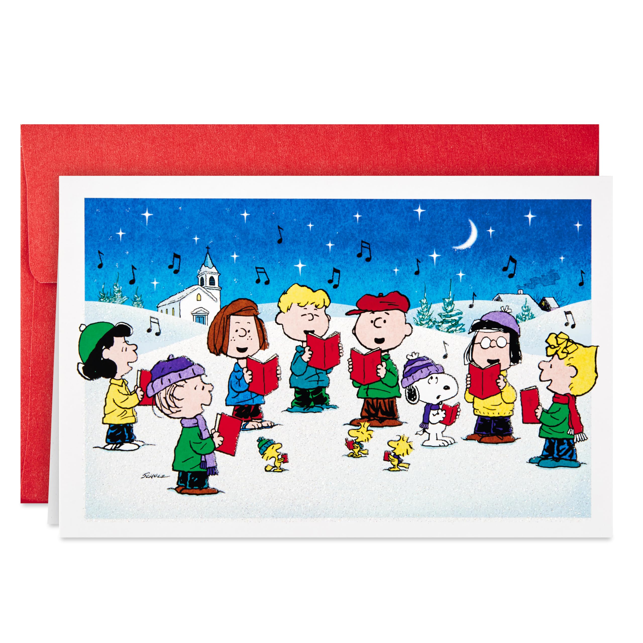 Hallmark Peanuts Gang Christmas Cards (40 Cards with Envelopes) 1XPX2803